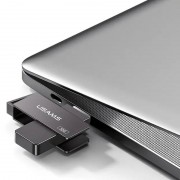 Флеш накопитель USAMS US-ZB195 USB3.0 Rotatable High Speed Flash Drive 32 Gb, Iron-grey