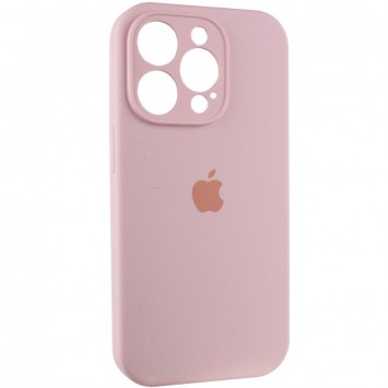 Чохол Silicone Case Full Camera Protective (AA) для Apple iPhone 13 Pro (6.1"), Рожевий / Chalk Pink - Чохли для iPhone 13 Pro - зображення 1 