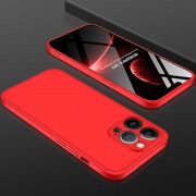 Пластикова накладка GKK LikGus 360 градусів (opp) для Apple iPhone 13 Pro Max (6.7"), Червоний