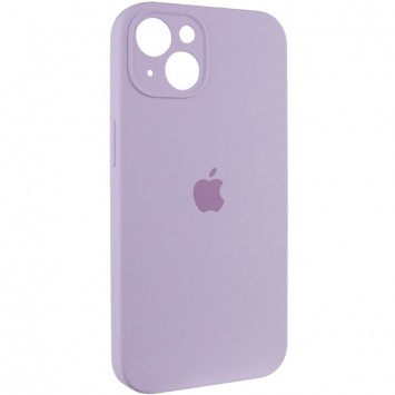 Чехол Silicone Case Full Camera Protective (AA) для Apple iPhone 14 (6.1"), Сиреневый / Lilac - Чехлы для iPhone 14 - изображение 1
