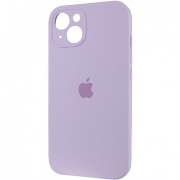 Чехол Silicone Case Full Camera Protective (AA) для Apple iPhone 14 (6.1"), Сиреневый / Lilac - Чехлы для iPhone 14 - изображение 2