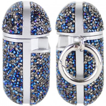 TPU чохол Bling World Rock Diamond для навушників AirPods 1/2, Синій - Apple AirPods - зображення 2 