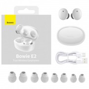 Bluetooth навушники Baseus Bowie E2 TWS (NGTW09), White