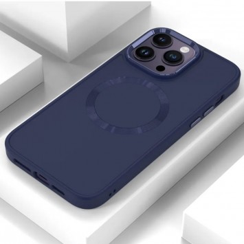 TPU чохол Bonbon Metal Style with MagSafe для Apple iPhone 12 Pro / 12 (6.1"), Синій / Cosmos Blue - Чохли для iPhone 12 Pro - зображення 1 