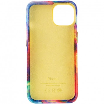 Кожаный чехол Colour Splash для Apple iPhone 11 (6.1"), Yellow/Red - Чехлы для iPhone 11 - изображение 3