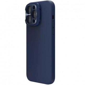 Чехол Silicone Nillkin LensWing Magnetic для Apple iPhone 14 Pro Max (6.7"), Синий / Blue - Чехлы для iPhone 14 Pro Max - изображение 5