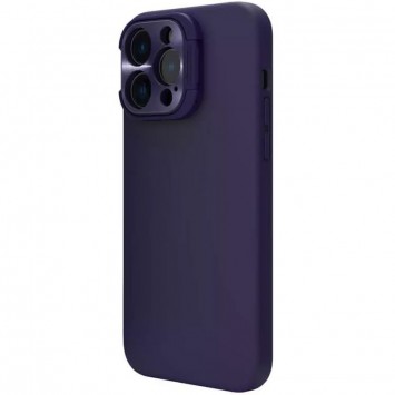 Чохол Silicone Nillkin LensWing Magnetic для Apple iPhone 14 Pro Max (6.7"), Фіолетовий / Deep Purple - Чохли для iPhone 14 Pro Max - зображення 1 