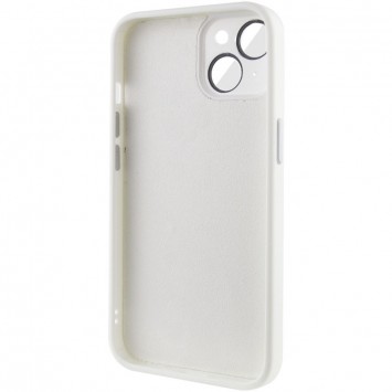 Чохол TPU+Glass Sapphire Midnight для Apple iPhone 13 (6.1"), Білий / White - Чохли для iPhone 13 - зображення 3 
