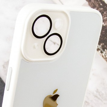 Чехол TPU+Glass Sapphire Midnight для Apple iPhone 13 (6.1"), Белый / White - Чехлы для iPhone 13 - изображение 5