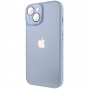 Чохол TPU+Glass Sapphire Midnight для Apple iPhone 13 (6.1"), Блакитний / Blue