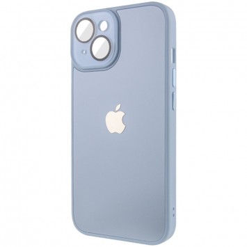 Чохол TPU+Glass Sapphire Midnight для Apple iPhone 13 (6.1"), Блакитний / Blue - Чохли для iPhone 13 - зображення 2 