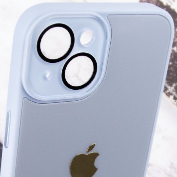 Чохол TPU+Glass Sapphire Midnight для Apple iPhone 13 (6.1"), Блакитний / Blue - Чохли для iPhone 13 - зображення 5 