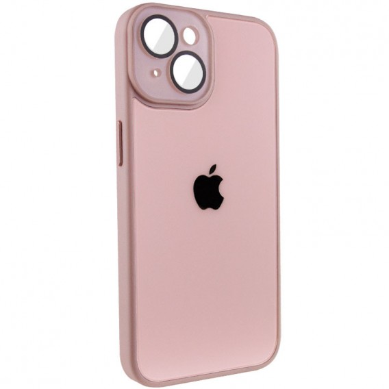 Чохол TPU+Glass Sapphire Midnight для Apple iPhone 13 (6.1"), Рожевий / Pink Sand