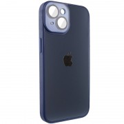 Чехол TPU+Glass Sapphire Midnight для Apple iPhone 13 (6.1"), Синий / Deep navy