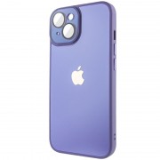 Чохол TPU+Glass Sapphire Midnight для Apple iPhone 13 (6.1"), Бузковий / Dasheen