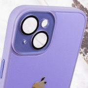 Чохол TPU+Glass Sapphire Midnight для Apple iPhone 13 (6.1"), Бузковий / Dasheen