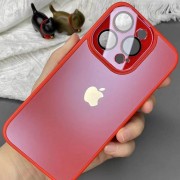 Чехол TPU+Glass Sapphire Midnight для iPhone 13 Pro Max (6.7"), Красный / Red