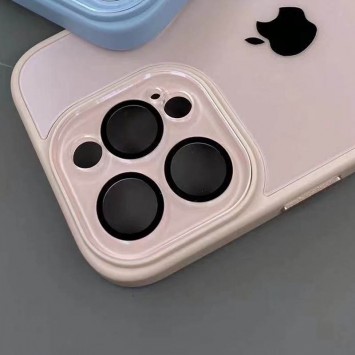 Чехол TPU+Glass Sapphire Midnight для iPhone 13 Pro Max (6.7"), Розовый / Pink Sand - Чехлы для iPhone 13 Pro Max - изображение 1