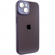 Чехол TPU+Glass Sapphire Midnight для Apple iPhone 14 (6.1"), Фиолетовый / Deep Purple