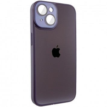 Чохол TPU+Glass Sapphire Midnight для Apple iPhone 14 (6.1"), Фіолетовий / Deep Purple - Чохли для iPhone 14 - зображення 1 