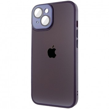 Чохол TPU+Glass Sapphire Midnight для Apple iPhone 14 (6.1"), Фіолетовий / Deep Purple - Чохли для iPhone 14 - зображення 2 