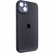 Чохол TPU+Glass Sapphire Midnight для Apple iPhone 14 (6.1"), Чорний / Black