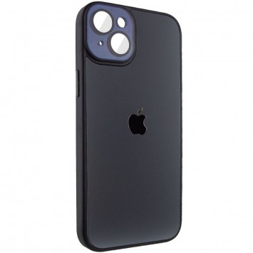 Чохол TPU+Glass Sapphire Midnight для Apple iPhone 14 (6.1"), Чорний / Black - Чохли для iPhone 14 - зображення 1 