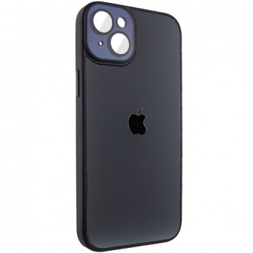 Чохол TPU+Glass Sapphire Midnight для Apple iPhone 14 (6.1"), Чорний / Black - зображення 1 