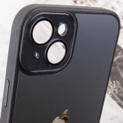 Чохол TPU+Glass Sapphire Midnight для Apple iPhone 14 (6.1"), Чорний / Black