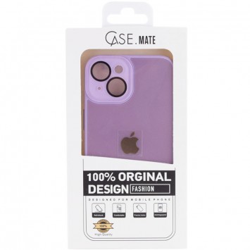 Чохол TPU+Glass Sapphire Midnight для Apple iPhone 14 (6.1"), Бузковий / Lilac - Чохли для iPhone 14 - зображення 5 