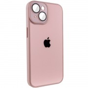 Чохол TPU+Glass Sapphire Midnight для Apple iPhone 14 (6.1"), Рожевий / Pink Sand