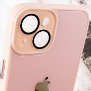 Чохол TPU+Glass Sapphire Midnight для Apple iPhone 14 (6.1"), Рожевий / Pink Sand