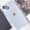 Чохол TPU+Glass Sapphire Midnight для Apple iPhone 14 Plus (6.7"), Блакитний / Blue