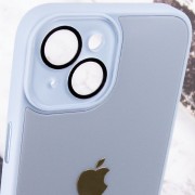 Чохол TPU+Glass Sapphire Midnight для Apple iPhone 14 Plus (6.7"), Блакитний / Blue
