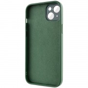 Чохол TPU+Glass Sapphire Midnight для Apple iPhone 14 Plus (6.7"), Зелений / Forest green