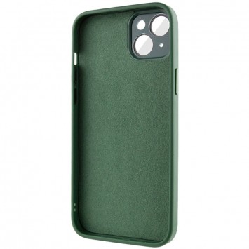Чохол TPU+Glass Sapphire Midnight для Apple iPhone 14 Plus (6.7"), Зелений / Forest green - Чохли для iPhone 14 Plus - зображення 3 
