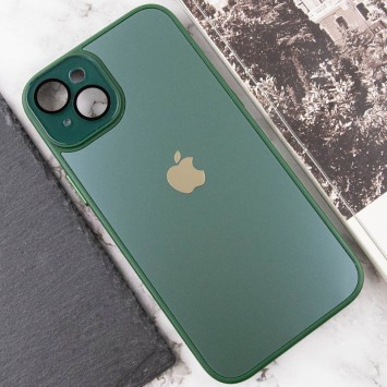 Чохол TPU+Glass Sapphire Midnight для Apple iPhone 14 Plus (6.7"), Зелений / Forest green - Чохли для iPhone 14 Plus - зображення 4 