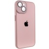 Чехол TPU+Glass Sapphire Midnight для Apple iPhone 14 Plus (6.7"), Розовый / Pink Sand