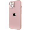 Чехол TPU+Glass Sapphire Midnight для Apple iPhone 14 Plus (6.7"), Розовый / Pink Sand