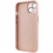 Чохол TPU+Glass Sapphire Midnight для Apple iPhone 14 Plus (6.7"), Рожевий / Pink Sand