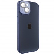 Чохол TPU+Glass Sapphire Midnight для Apple iPhone 14 Plus (6.7"), Синій / Deep navy
