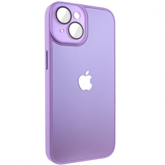 Чохол TPU+Glass Sapphire Midnight для Apple iPhone 14 Plus (6.7"), Бузковий / Lilac