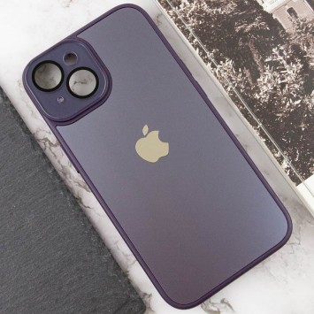 Чохол TPU+Glass Sapphire Midnight для Apple iPhone 14 Plus (6.7"), Фіолетовий / Deep Purple - зображення 4 