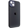Чохол TPU+Glass Sapphire Midnight для Apple iPhone 14 Plus (6.7"), Чорний / Black