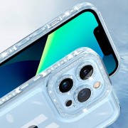 Чохол TPU Starfall Clear для Apple iPhone 12 Pro (6.1"), Блакитний