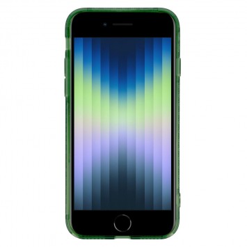 Чехол TPU Starfall Clear для Apple iPhone SE 2 / 3 (2020 / 2022) / iPhone 8 / iPhone 7, Зеленый - Чохли для iPhone SE 2 / 3 (2020 / 2022) / 8 / 7 - изображение 2