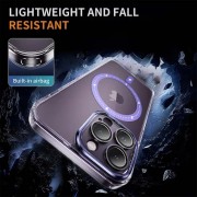 Чохол TPU+PC Colorful with MagSafe для Apple iPhone 12 Pro (6.1"), Purple