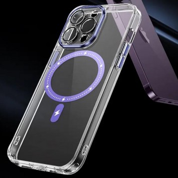 Чехол TPU+PC Colorful with MagSafe для Apple iPhone 12 Pro (6.1"), Purple - Чехлы для iPhone 12 Pro - изображение 7