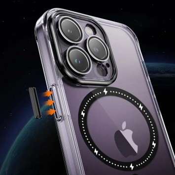 Чехол TPU+PC Colorful with MagSafe для Apple iPhone 12 Pro Max (6.7"), Black - Чехлы для iPhone 12 Pro Max - изображение 5
