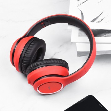 Bluetooth навушники Hoco W28, Червоний - Bluetooth наушники - зображення 2 